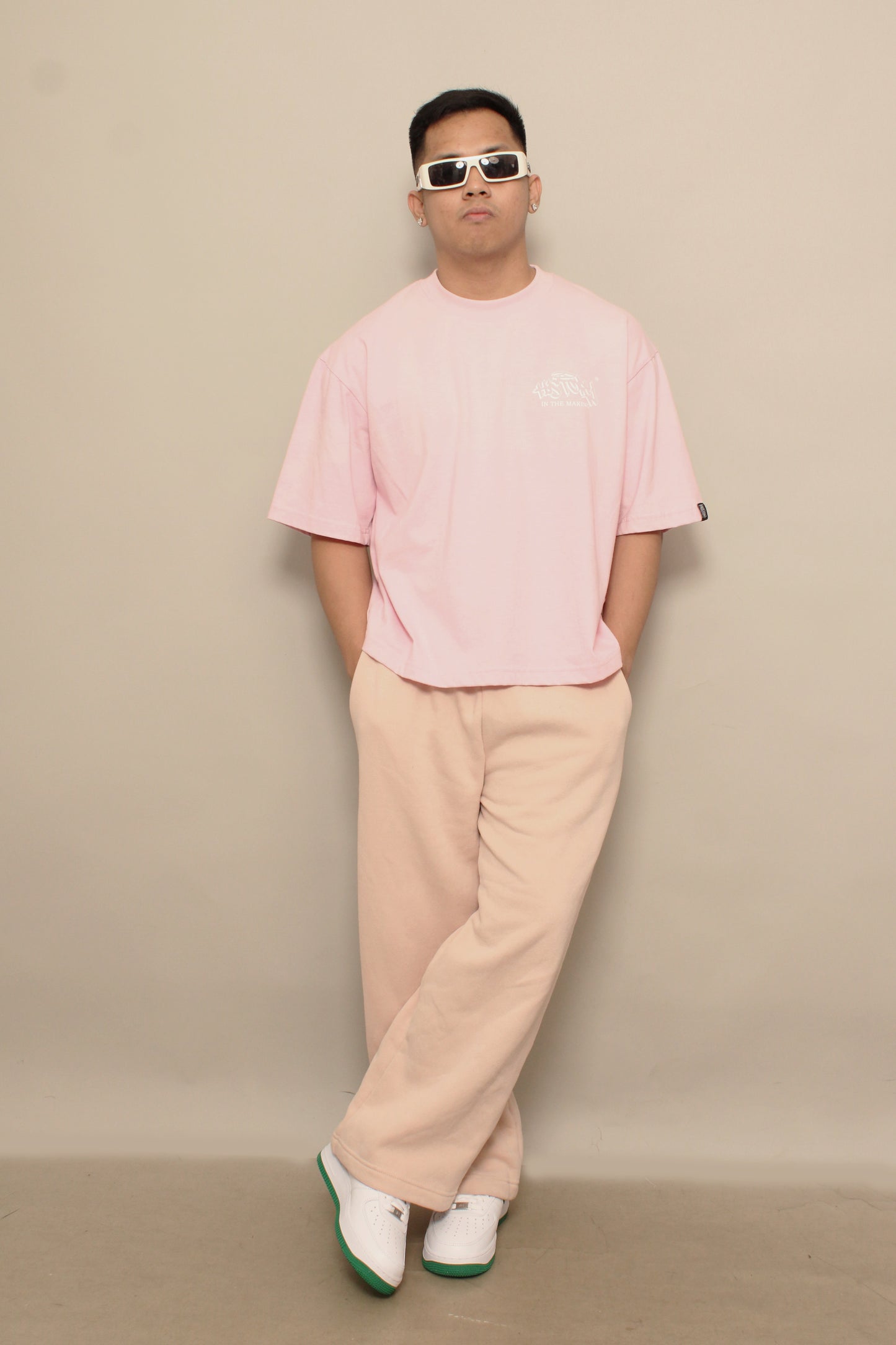 BOXY FIT - LOGO PINK